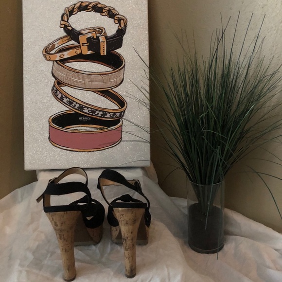 Ladies Cato platform heels - Picture 3 of 4